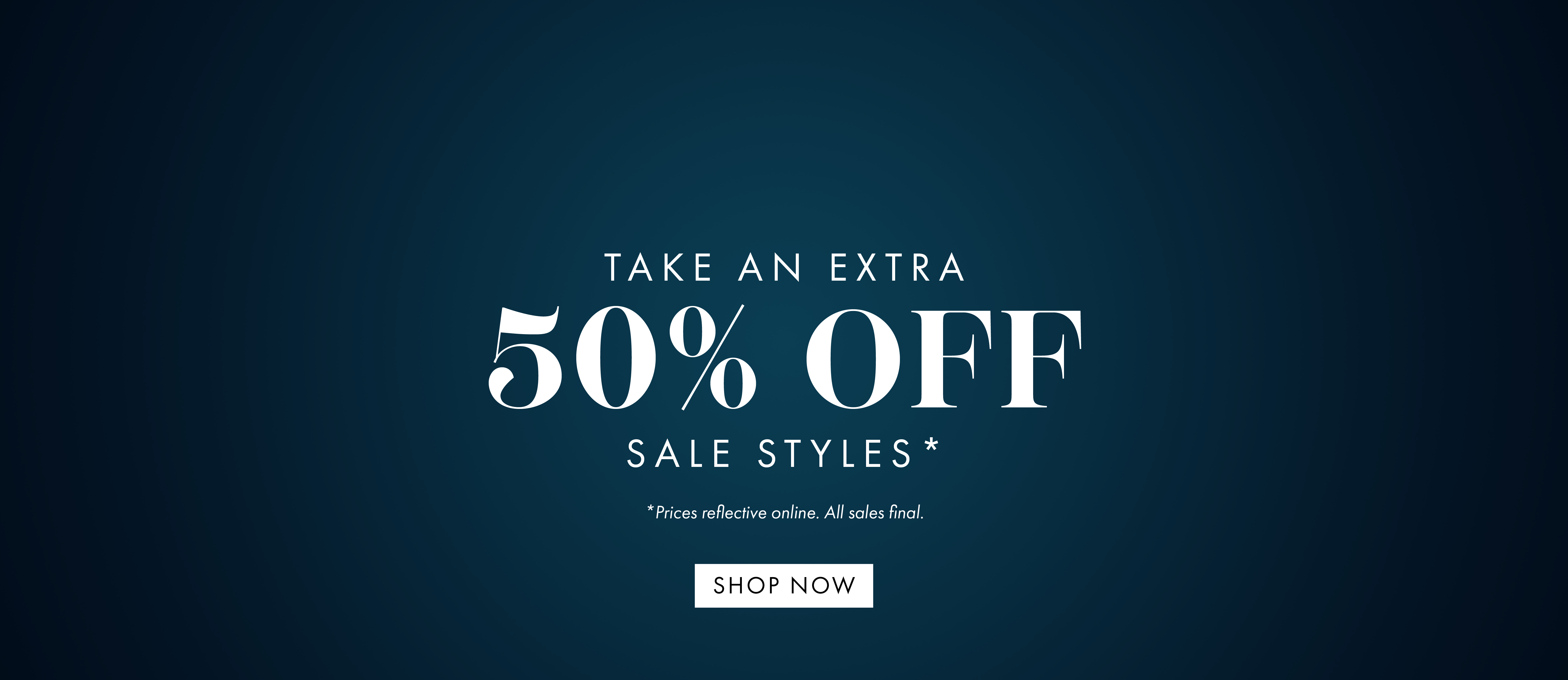 Take an extra 50% off sale!